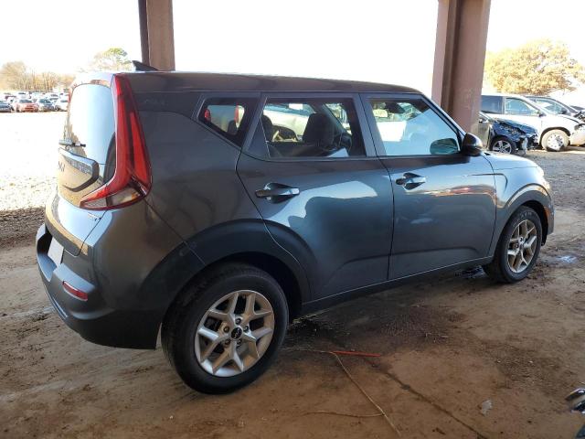 KNDJ23AU1N7836917 - 2022 KIA SOUL LX GRAY photo 3