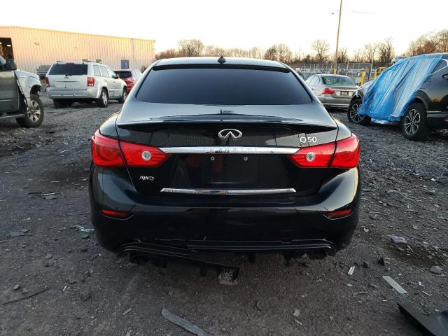 JN1EV7AR2HM839300 - 2017 INFINITI Q50 PREMIU BLACK photo 6