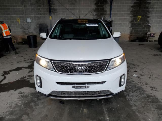 5XYKWDA78FG656430 - 2015 KIA SORENTO SX WHITE photo 5