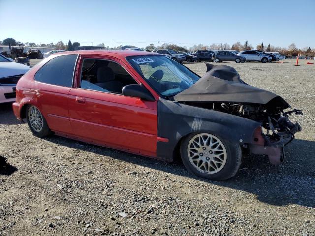 2HGEJ6324TH102003 - 1996 HONDA CIVIC CX RED photo 4