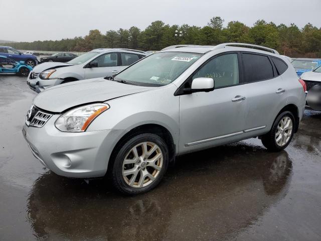 JN8AS5MV5DW118151 - 2013 NISSAN ROGUE SILVER photo 1