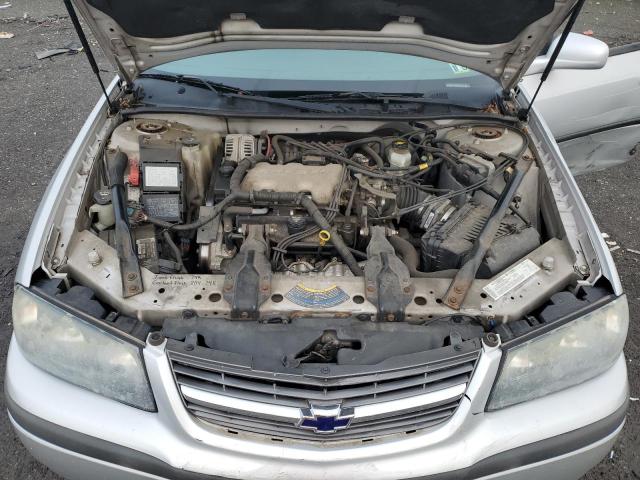 2G1WF52EX49187847 - 2004 CHEVROLET IMPALA SILVER photo 11