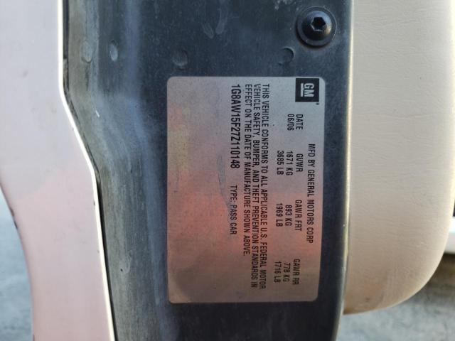 1G8AW15F27Z110148 - 2007 SATURN ION LEVEL თეთრი ფოტო 12