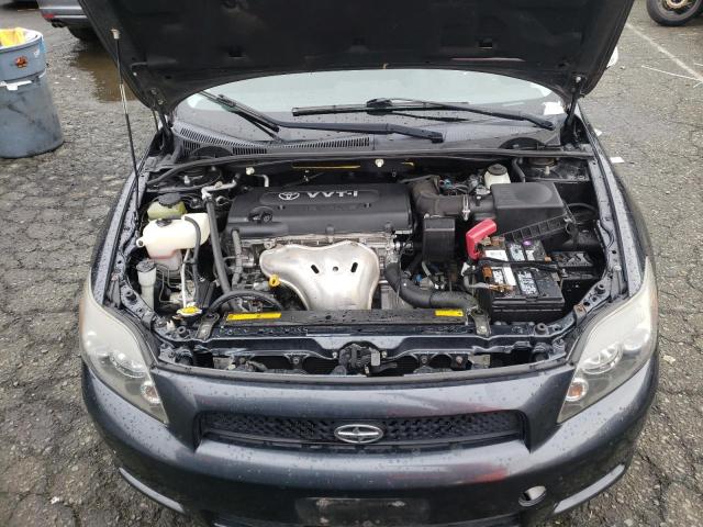 JTKDE3B72A0306402 - 2010 TOYOTA SCION TC CHARCOAL photo 11