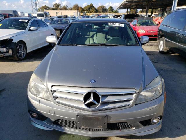 WDDGF56X58F178144 - 2008 MERCEDES-BENZ C 350 GRAY photo 5