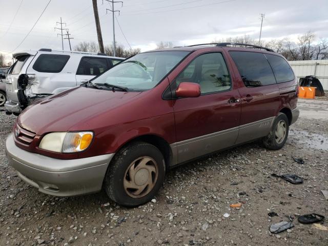 4T3ZF13C52U486711 - 2002 TOYOTA SIENNA LE MAROON photo 1