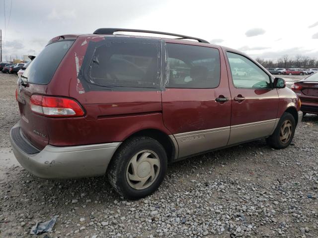 4T3ZF13C52U486711 - 2002 TOYOTA SIENNA LE MAROON photo 3