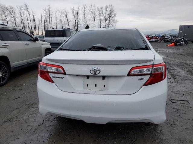 4T1BF1FK2CU509974 - 2012 TOYOTA CAMRY 4D 2 WHITE photo 6