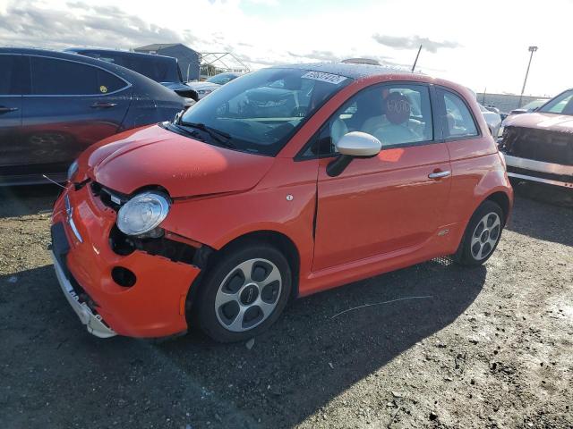 3C3CFFGE3ET244692 - 2014 FIAT 500 ELECTR ORANGE photo 1