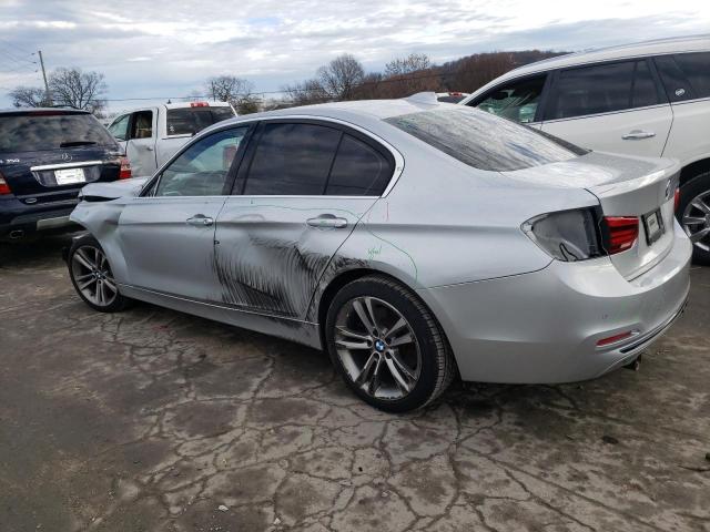 WBA8B3G58GNT62281 - 2016 BMW 340 I SILVER photo 2