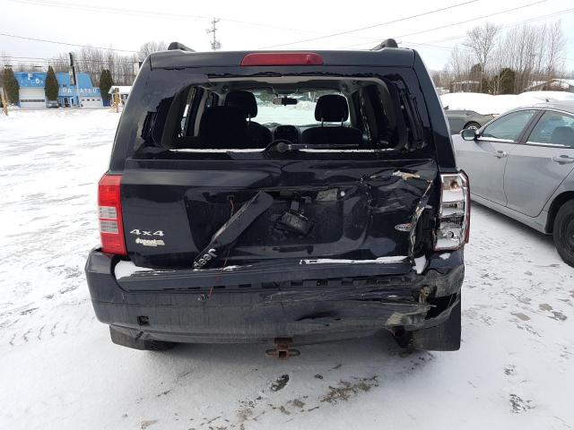 1J4NF2GBXBD104900 - 2011 JEEP PATRIOT BLACK photo 6