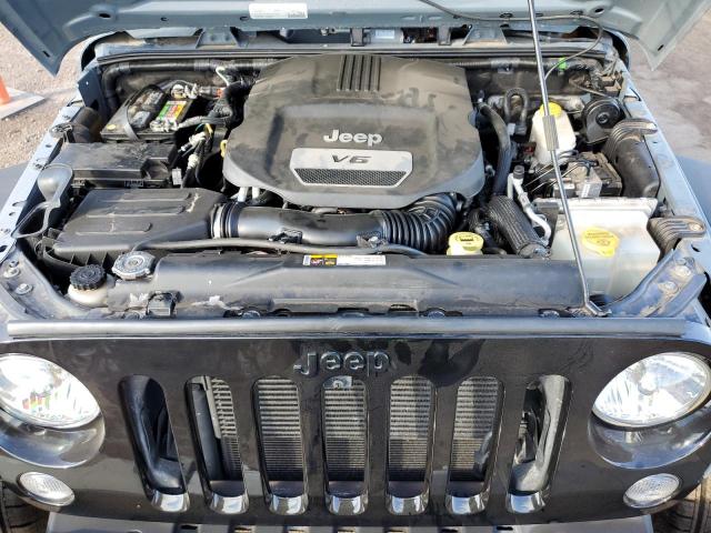 1C4AJWAGXFL580512 - 2015 JEEP WRANGLER S GRAY photo 11