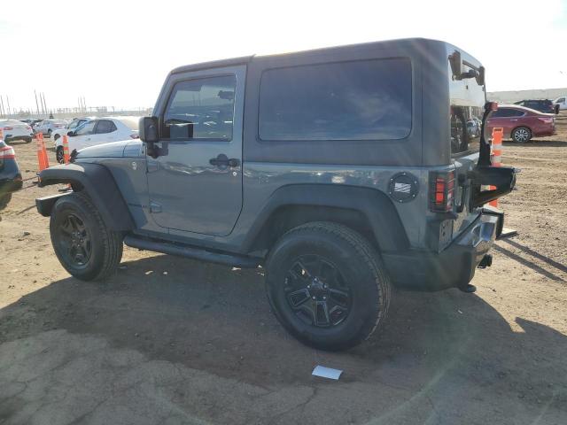 1C4AJWAGXFL580512 - 2015 JEEP WRANGLER S GRAY photo 2