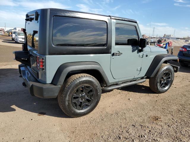 1C4AJWAGXFL580512 - 2015 JEEP WRANGLER S GRAY photo 3