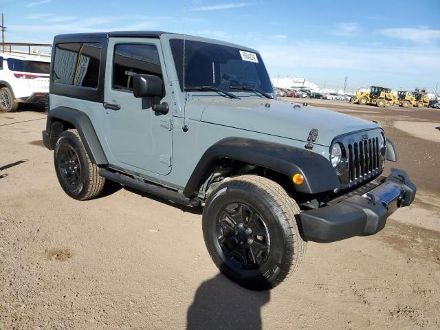 1C4AJWAGXFL580512 - 2015 JEEP WRANGLER S GRAY photo 4