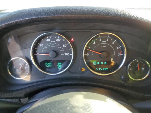 1C4AJWAGXFL580512 - 2015 JEEP WRANGLER S GRAY photo 9