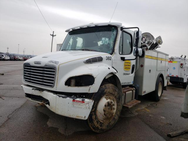 1FVACWDT1DHFG0011 - 2013 FREIGHTLINER M2 106 MED WHITE photo 2