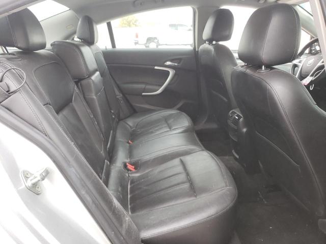 2G4GR5EK3C9145843 - 2012 BUICK REGAL SILVER photo 10