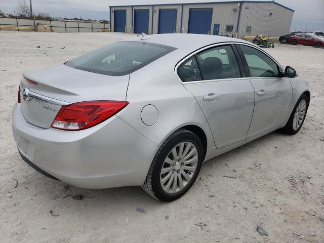 2G4GR5EK3C9145843 - 2012 BUICK REGAL SILVER photo 3