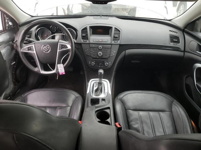 2G4GR5EK3C9145843 - 2012 BUICK REGAL SILVER photo 8