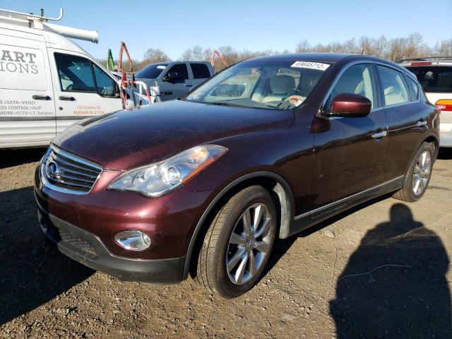 JN1AJ0HR3BM852815 - 2011 INFINITI EX35 BASE BURGUNDY photo 1