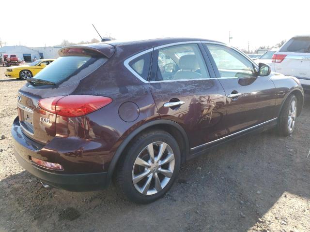 JN1AJ0HR3BM852815 - 2011 INFINITI EX35 BASE BURGUNDY photo 3