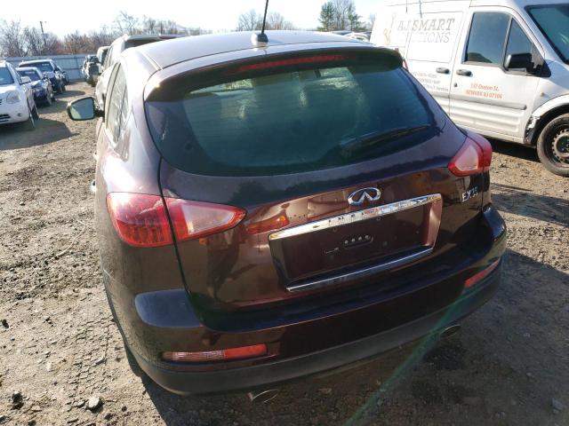 JN1AJ0HR3BM852815 - 2011 INFINITI EX35 BASE BURGUNDY photo 6
