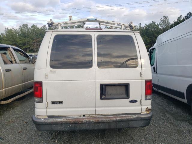 1FTRE14W05HA01400 - 2005 FORD E-150 WHITE photo 6