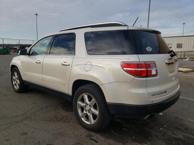 5GZER33728J296827 - 2008 SATURN OUTLOOK XR WHITE photo 2