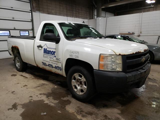 1GCEC14X27Z621742 - 2007 CHEVROLET SILVERADO WHITE photo 4