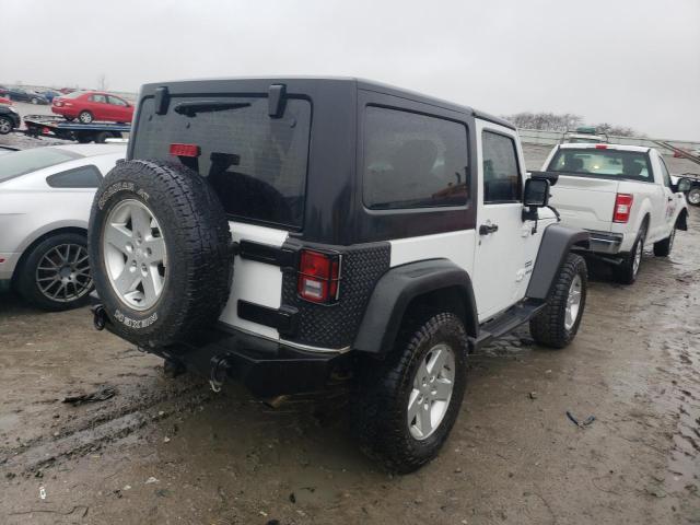 1C4GJWAG8GL135679 - 2016 JEEP WRANGLER S WHITE photo 3