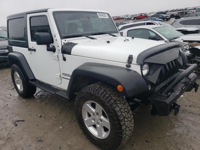 1C4GJWAG8GL135679 - 2016 JEEP WRANGLER S WHITE photo 4