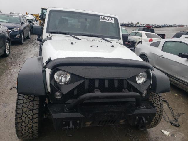 1C4GJWAG8GL135679 - 2016 JEEP WRANGLER S WHITE photo 5