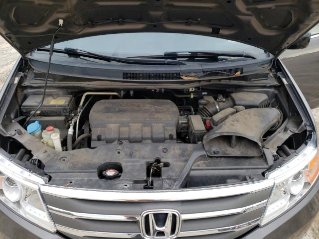 5FNRL5H61DB084325 - 2013 HONDA ODYSSEY EX GRAY photo 12