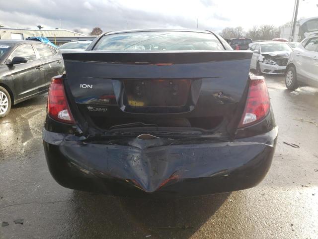 1G8AJ52F85Z144764 - 2005 SATURN ION LEVEL შავი ფოტო 6