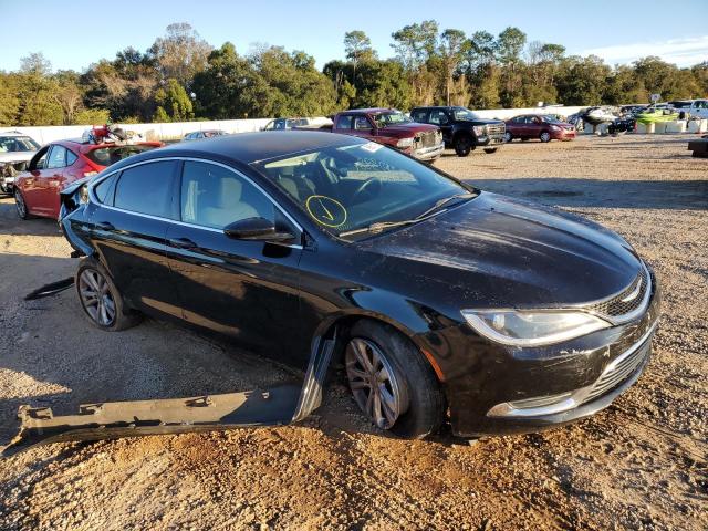 1C3CCCAB0FN658682 - 2015 CHRYSLER 200 BLACK photo 4