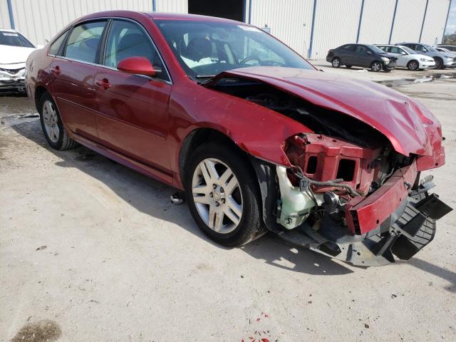 2G1WB5E35F1144346 - 2015 CHEVROLET IMPALA LIM RED photo 4