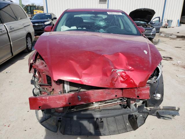 2G1WB5E35F1144346 - 2015 CHEVROLET IMPALA LIM RED photo 5