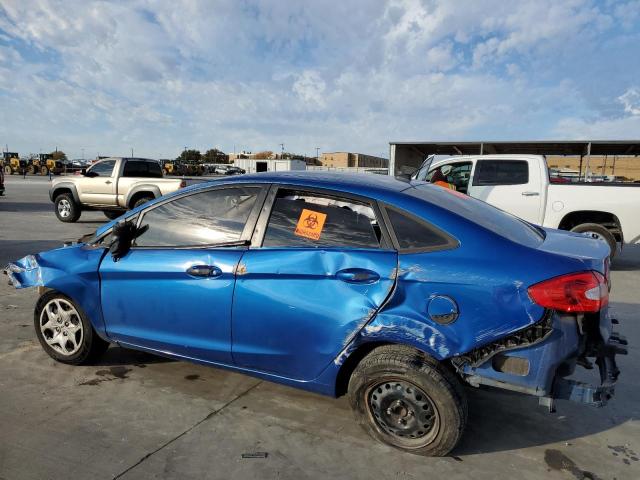 3FADP4BJ9BM186458 - 2011 FORD FIESTA SE BLUE photo 2