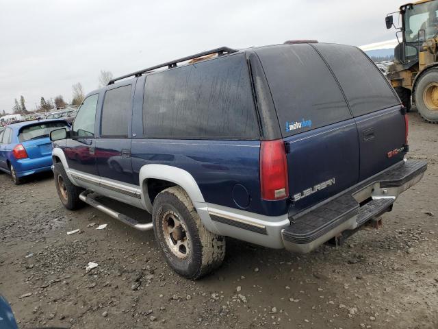 3GKFK16R6VG509646 - 1997 GMC SUBURBAN K BLUE photo 2