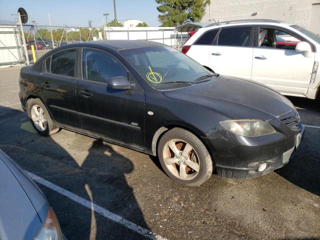 JM1BK323461440138 - 2006 MAZDA 3 S BLACK photo 4