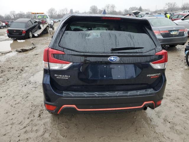 JF2SKAJC3NH476951 - 2022 SUBARU FORESTER S BLUE photo 6
