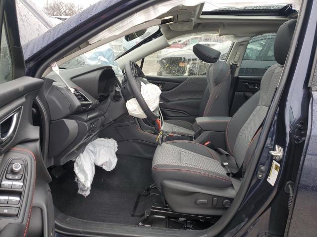 JF2SKAJC3NH476951 - 2022 SUBARU FORESTER S BLUE photo 7