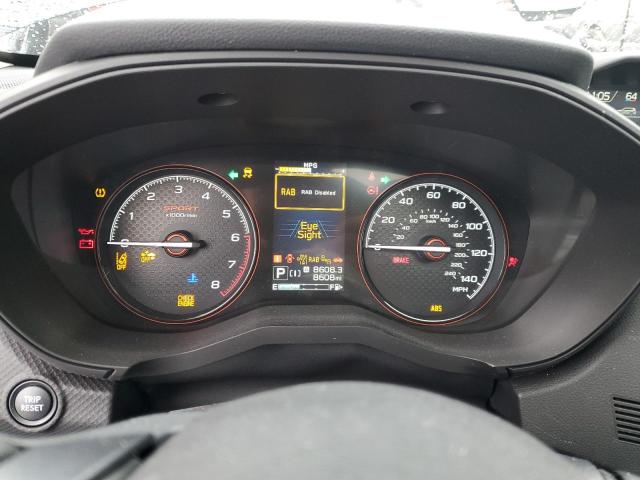 JF2SKAJC3NH476951 - 2022 SUBARU FORESTER S BLUE photo 9