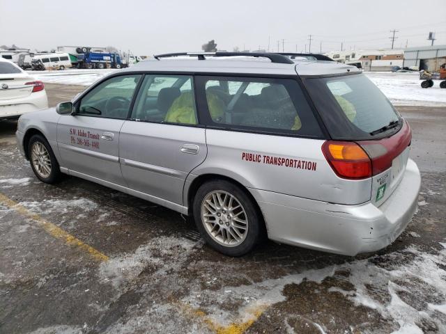 4S3BH635737303719 - 2003 SUBARU LEGACY L SILVER photo 2