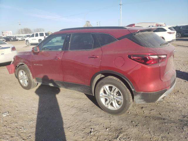 3GNKBGRSXKS625184 - 2019 CHEVROLET BLAZER 2LT RED photo 2