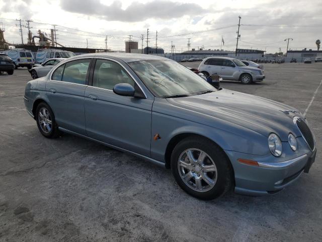 SAJEA01T74FN09177 - 2004 JAGUAR S-TYPE BLUE photo 4