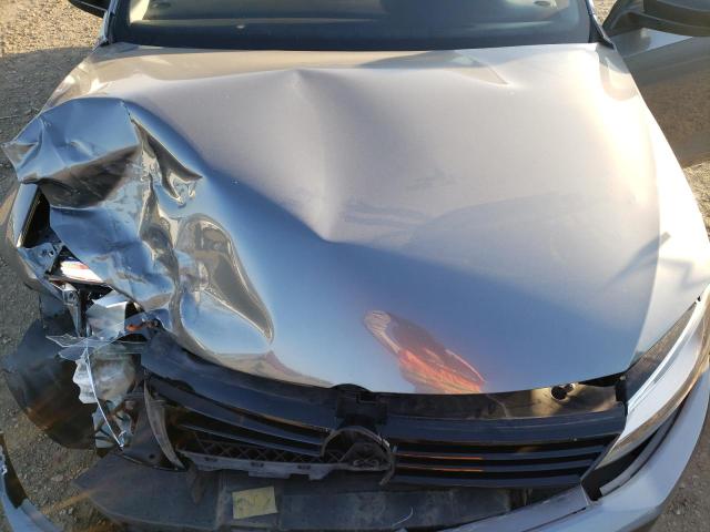 3VW2K7AJ2DM430356 - 2013 VOLKSWAGEN JETTA BASE GRAY photo 11