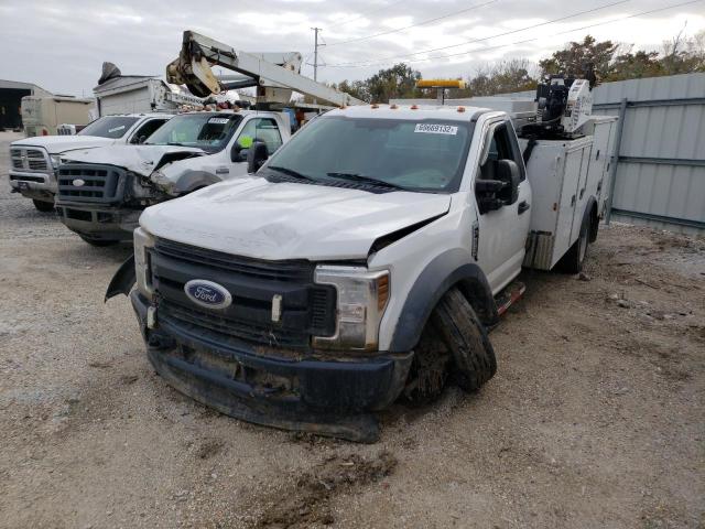 1FDUF5HY4KEE45902 - 2019 FORD F550 SUPER WHITE photo 2