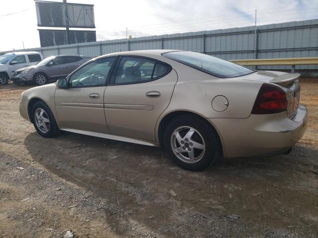 2G2WS542541287900 - 2004 PONTIAC GRAND PRIX ოქროსფერი ფოტო 2